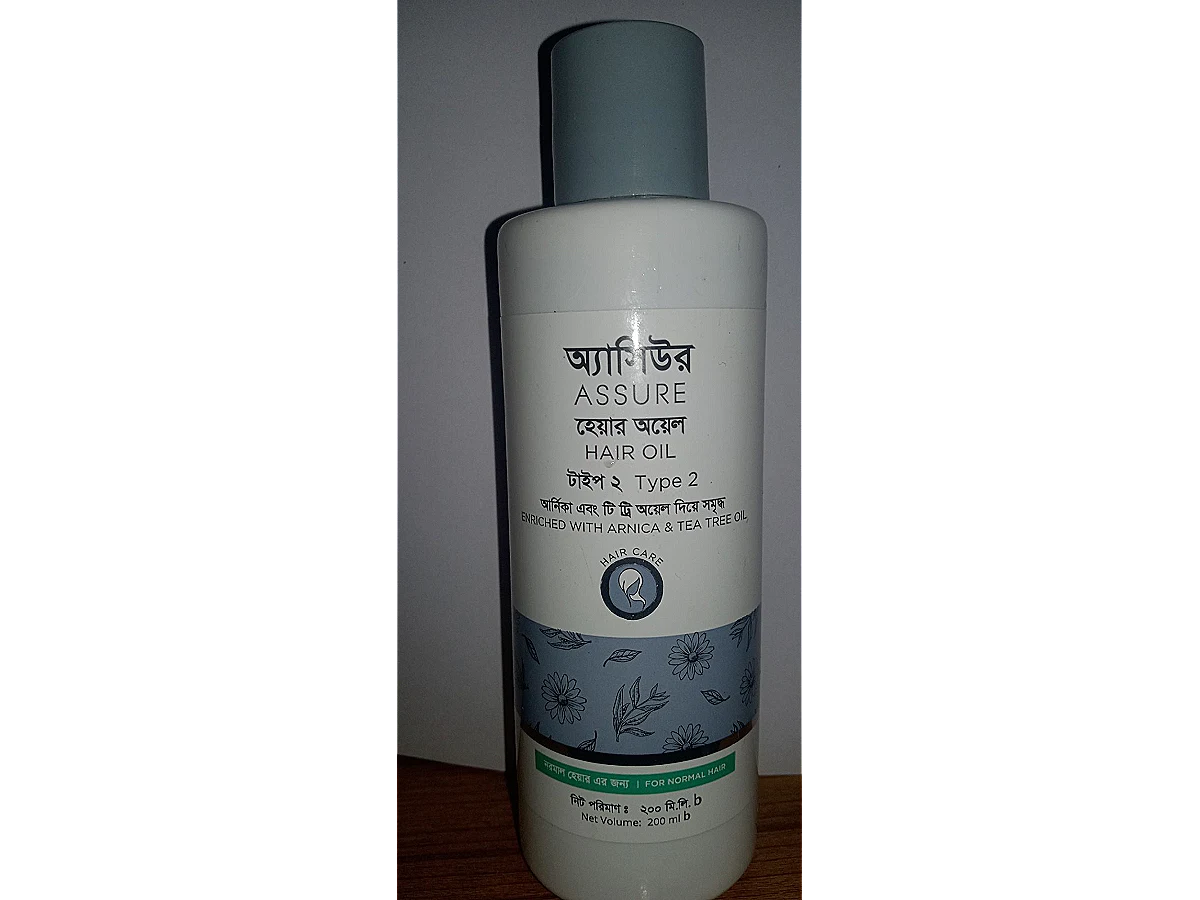 Assure Hair Oil Type 2 | Enriched with Arnica & Tea Tree Oil.